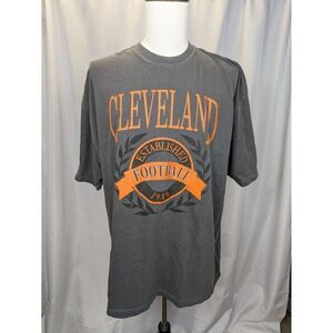 BWEAR Cleveland Browns Football Established 1946 Graphic T Shirt Men's 3XL Gray